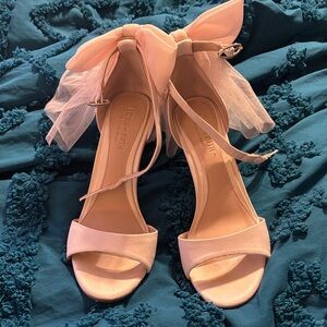 ANTONIO MELANI Pink Bow Heels